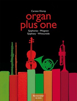 Organ plus One by Klomp Carsten for Treble Clef Instruments w/ Organ