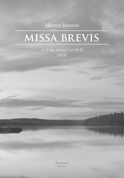 Missa brevis E-flat minor by Jansson Marten for Mixed Choir