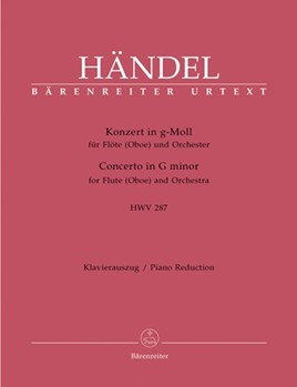 Concerto In G Minor by Handel George Frideric - Kohs Andreas - for Flute and Piano