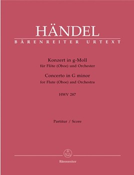 Concerto In G Minor by Handel George Frideric for Full Score