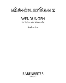 Wendungen fur Violine und Violoncello (1971) by Stranz Ulrich for V/Vc