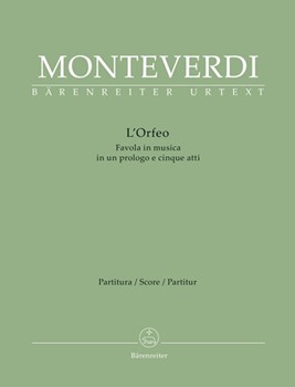 L'Orfeo -Favola in musica in one prologue and five acts- by Monteverdi Claudio for 7SSolo/4TS