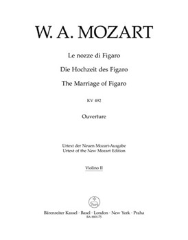 Le nozze di Figaro / The Marriage of Figaro K. 492 -Overture- by Mozart Wolfgang Amadeus for