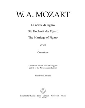 Le nozze di Figaro / The Marriage of Figaro K. 492 -Overture- by Mozart Wolfgang Amadeus for