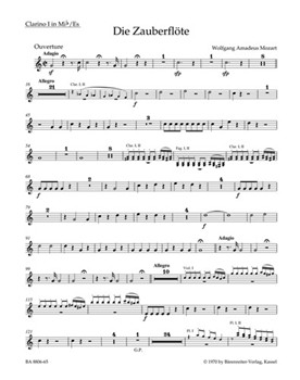The Magic Flute K. 620 -Overture- by Mozart Wolfgang Amadeus for