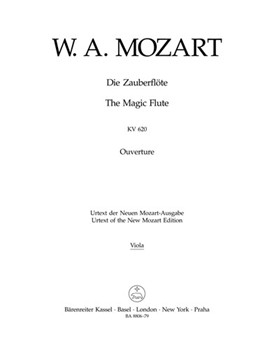 The Magic Flute K. 620 -Overture- by Mozart Wolfgang Amadeus for