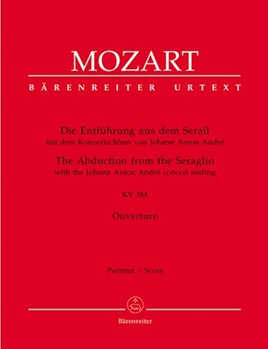 The Abduction from the Seraglio K. 384 -Overture with the Johann Anton Andre concert ending- by Mozart Wolfgang Amadeus for Fl-Piccolo/Fl
