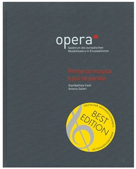 Prima la musica e poi le parole -Divertimento teatrale in one act- by Salieri Antonio for 2SSolo/2BS