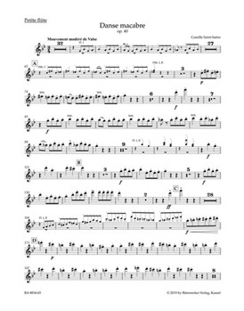 Danse macabre op. 40 -Symphonic poem- (after a poem by Henri Cazalis) by Saint-Saens Camille for