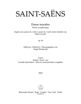 Danse macabre op. 40 -Symphonic poem- (after a poem by Henri Cazalis) by Saint-Saens Camille for