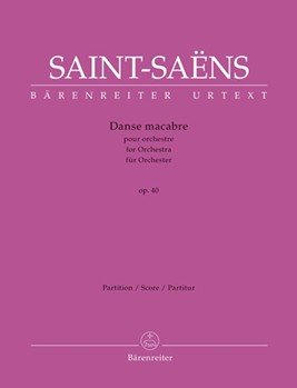 Danse macabre op. 40 -Symphonic poem- (after a poem by Henri Cazalis) by Saint-Saens Camille for V-soloOrch