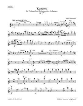 Concerto for Violoncello and Orchestra in A minor op. 129