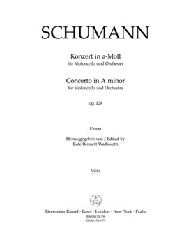 Concerto for Violoncello and Orchestra in A minor op. 129