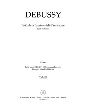 Prelude to the Afternoon of a Faun for Orchestra by Debussy Claude for