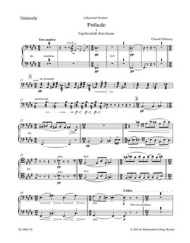 Prelude to the Afternoon of a Faun for Orchestra by Debussy Claude for