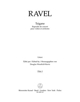 Tzigane -Concert rhapsody for violin and Orchestra- by Ravel Maurice for