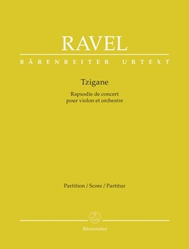 Tzigane by Ravel Maurice for Violin with Piano