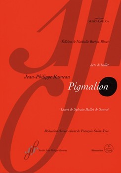 Pigmalion RCT 52 -Acte de ballet- by Rameau Jean-Philippe - Saint-Yves Francois - for 3Sg-S-soloSg-T-soloMixedCh-SATBTz-BalOrch