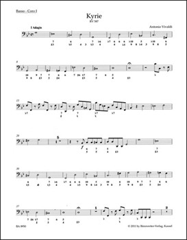 Kyrie RV 587 by Vivaldi Antonio Lucio for