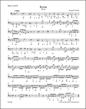 Kyrie RV 587 by Vivaldi Antonio Lucio for