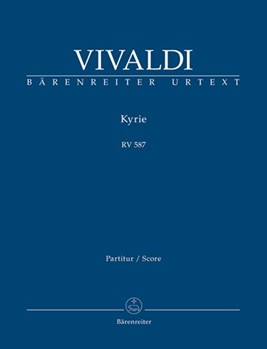 Kyrie RV 587 by Vivaldi Antonio Lucio for SSolo/ASol