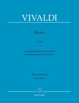 Kyrie Rv587 by Vivaldi Antonio Lucio - Bruno Malcolm - for SSAA