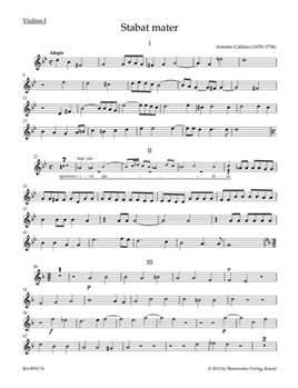 Stabat mater by Caldara Antonio for