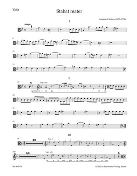 Stabat mater by Caldara Antonio for