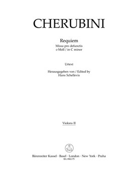 Requiem in C minor - Violin 2 part by Cherubini Luigi for Violin 2