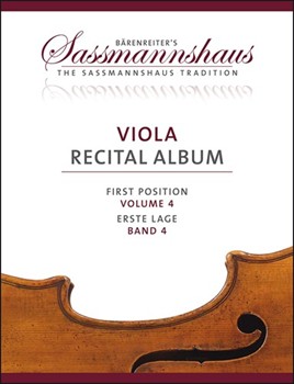 Viola Recital Album Volume 4 by for Viola