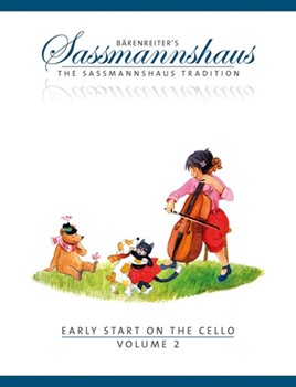Early Start On The Cello Volume 2 by Sassmannshaus Egon for Cello Method (Vol 2)