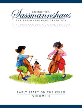 Early Start On The Cello Volume 3 by Sassmannshaus Egon for Cello Method (Vol 3)