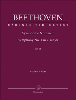 Symphony #1 In C Major Opus 21 by Beethoven Ludwig van for Full Score