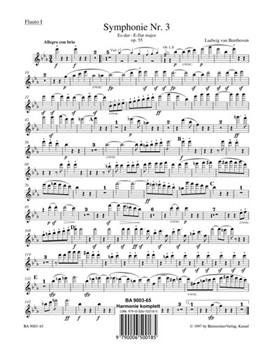 Symphony Nr. 3 E-flat major op. 55 "Eroica" by Beethoven Ludwig van for
