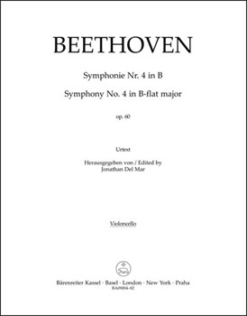 Symphony Nr. 4 B-flat major op. 60 by Beethoven Ludwig van for Cello