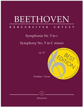 Symphony #5 In C Minor Opus 67 by Beethoven Ludwig van - Mar Jonathan Del - for Full Score