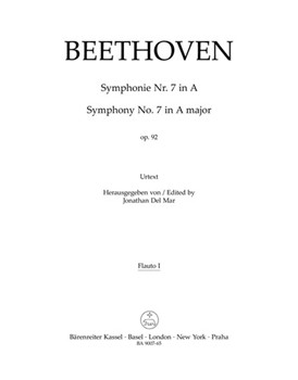 Symphony Nr. 7 A major op. 92 by Beethoven Ludwig van for
