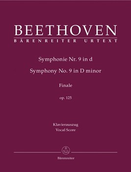 Symphony #9 In D Minor Opus 125 by Beethoven Ludwig van - Wernhard Eike - for Vocal Scor (Finale)