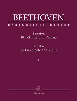 Sonatas for Pianoforte and Violin (Volume I) by Beethoven Ludwig van for pianoV
