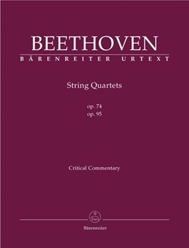 String Quartets op. 74 95 by Beethoven Ludwig van for