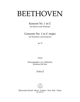 Concerto for Pianoforte and Orchestra Nr. 1 C major op. 15 by Beethoven Ludwig van for
