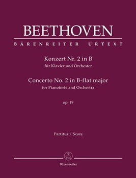 Concerto for Pianoforte and Orchestra Nr. 2 B-flat major op. 19 by Beethoven Ludwig van for Piano-Solo