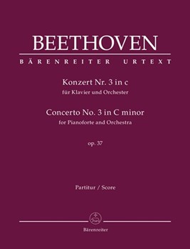 Concerto for Pianoforte and Orchestra Nr. 3 C minor op. 37 by Beethoven Ludwig van for Piano-Solo