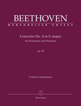 Concerto for Pianoforte and Orchestra Nr. 4 G major op. 58 by Beethoven Ludwig van for