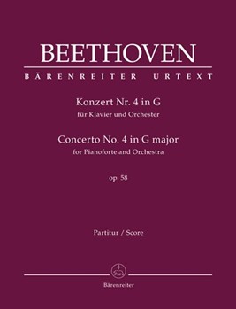 Concerto for Pianoforte and Orchestra Nr. 4 G major op. 58 by Beethoven Ludwig van for Piano/Fl/2