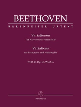 Variations Woo45op66woo46 by Beethoven Ludwig van - Del Mar Jonathan - for Cello and Piano