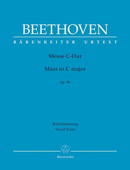 Mass C Major Op. 86 by Beethoven Ludwig van - Campora Andrea - for SATB Score