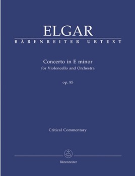 Concerto for Violoncello and Orchestra E minor op. 85 by Elgar Edward for