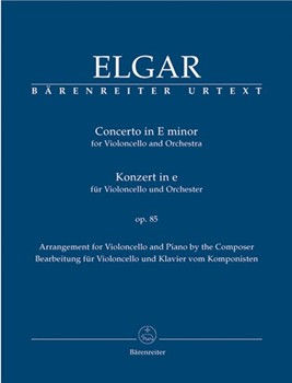 Concerto In E Minor Opus 85 by Elgar Edward - Elgar Edward - for Cello and Piano (Urtext Ed. Jonathan)