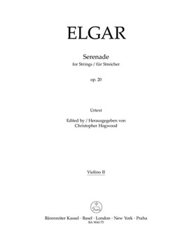 Serenade for Strings op. 20 by Elgar Edward for